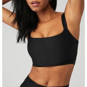 Alo airlift corset bra small